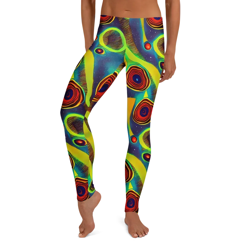 Galactic Pulse on Leggings — Front