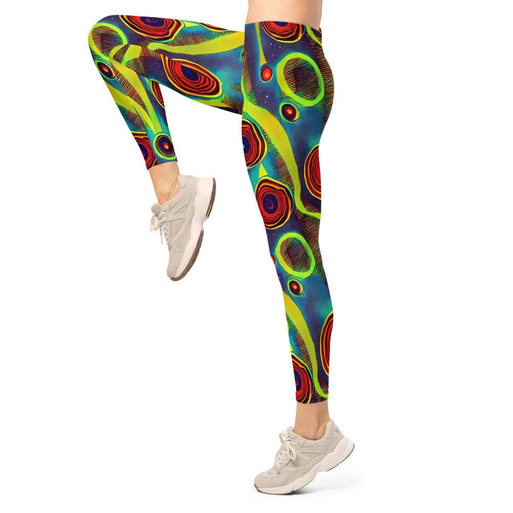 Galactic Pulse on Leggings — Left