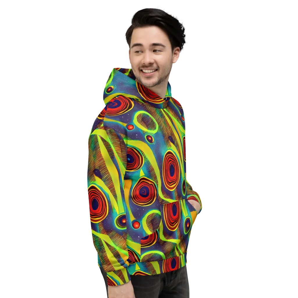 Galactic Pulse on Hoodie — Right