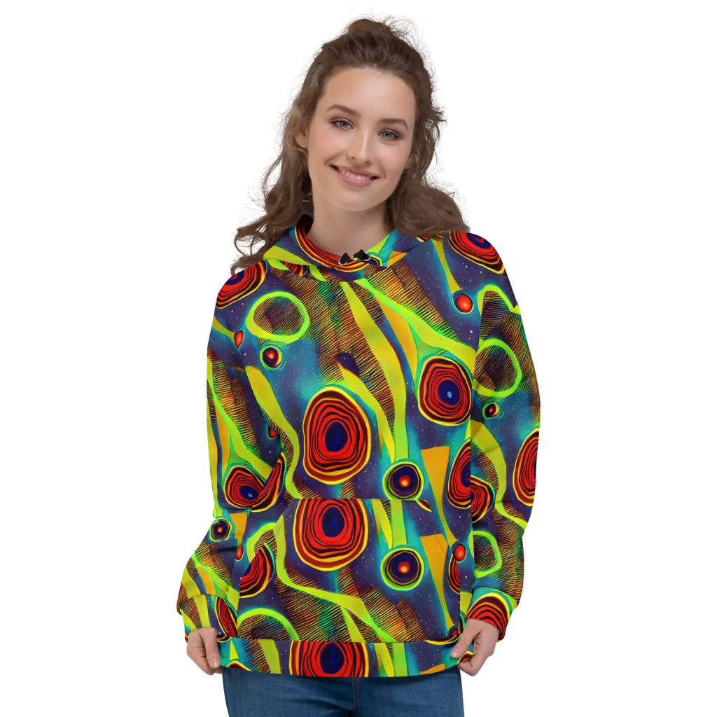 Galactic Pulse on Hoodie — Front
