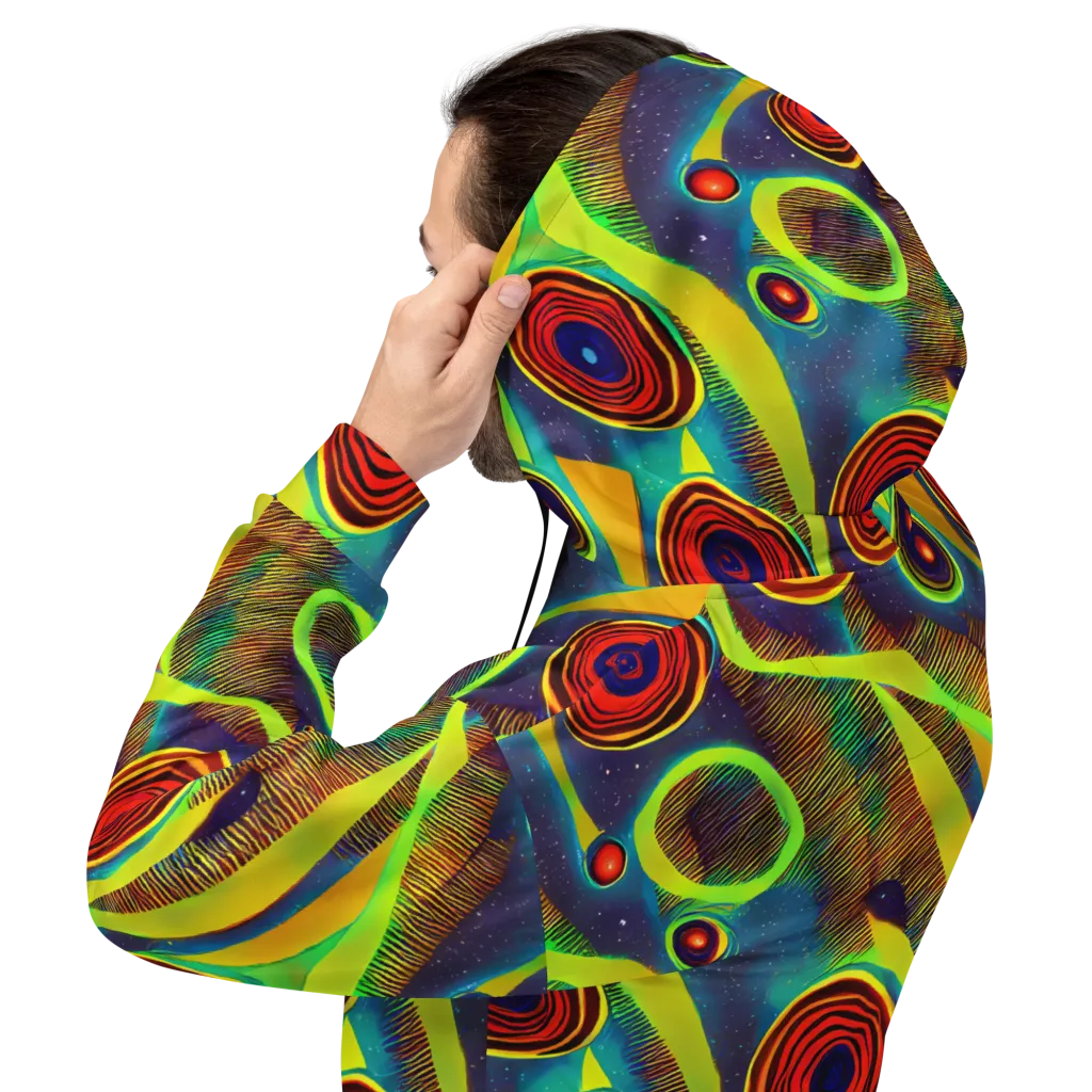Galactic Pulse on Hoodie — Back