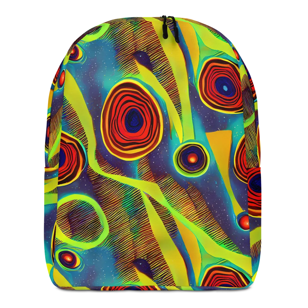 Galactic Pulse on Minimalist Backpack — Front