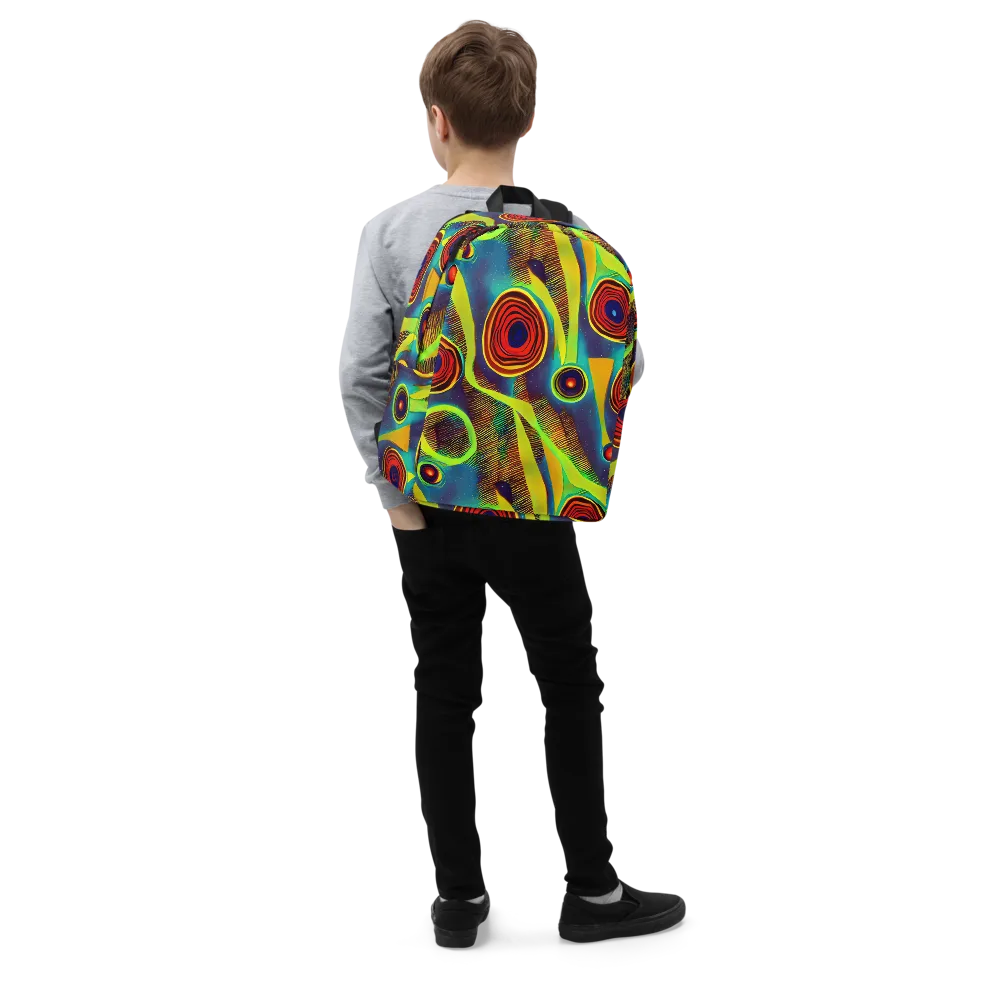 Galactic Pulse on Minimalist Backpack — Right Front