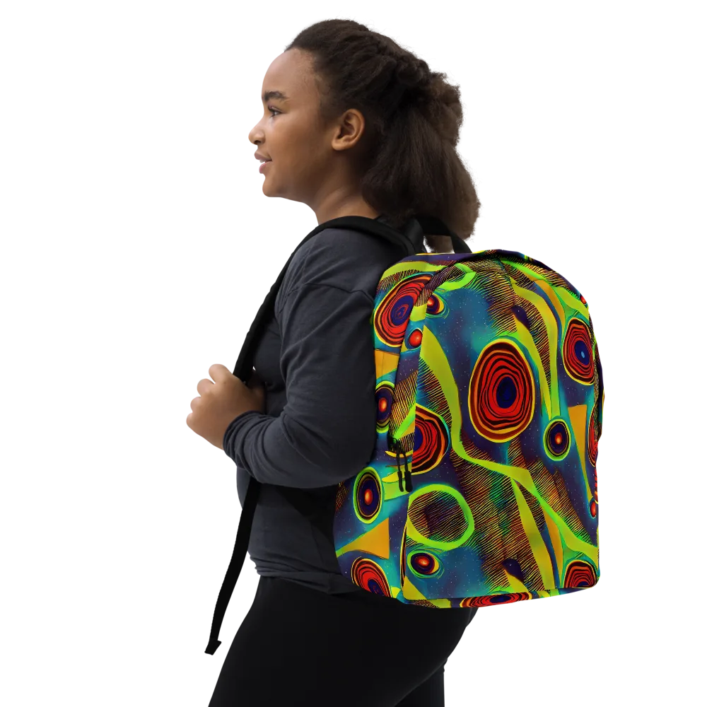 Galactic Pulse on Minimalist Backpack — Right Front