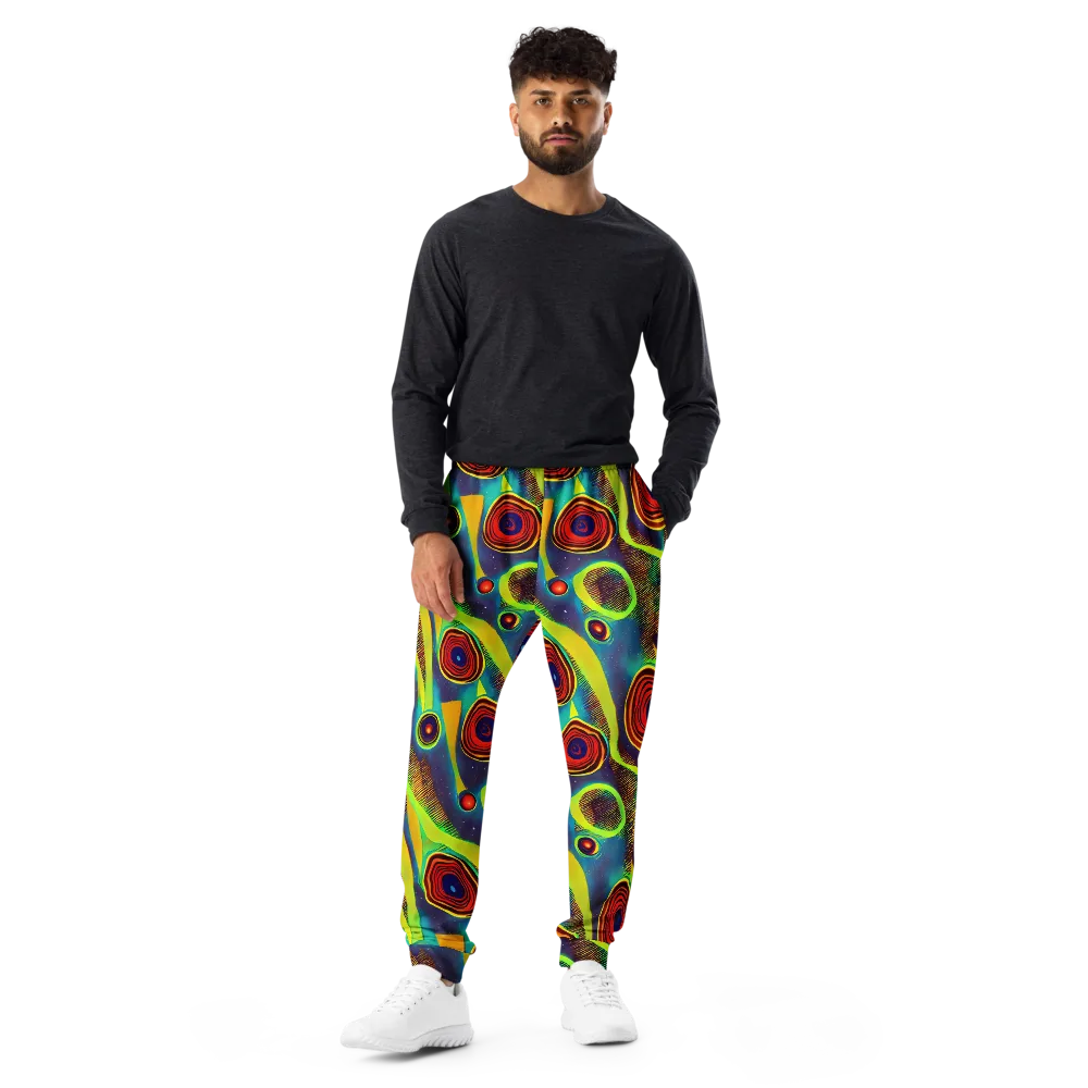 Galactic Pulse on Men's Joggers — Front