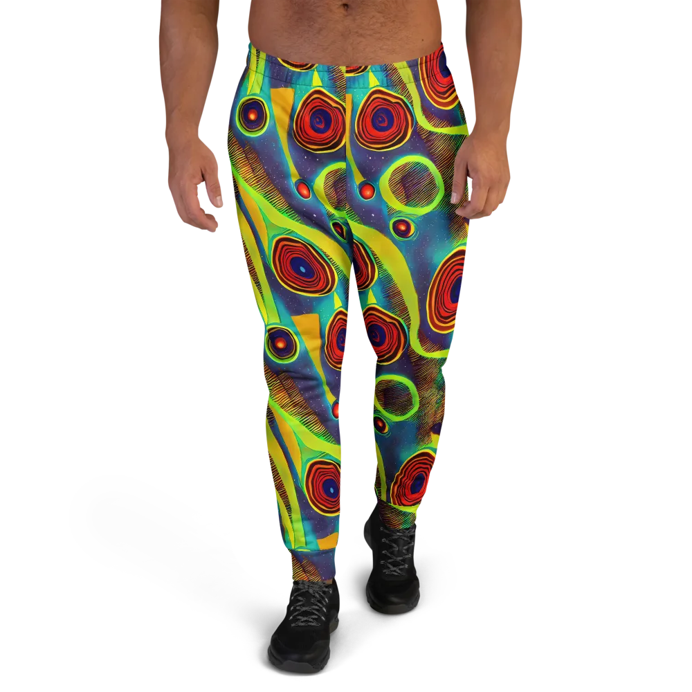 Galactic Pulse on Men's Joggers — Front