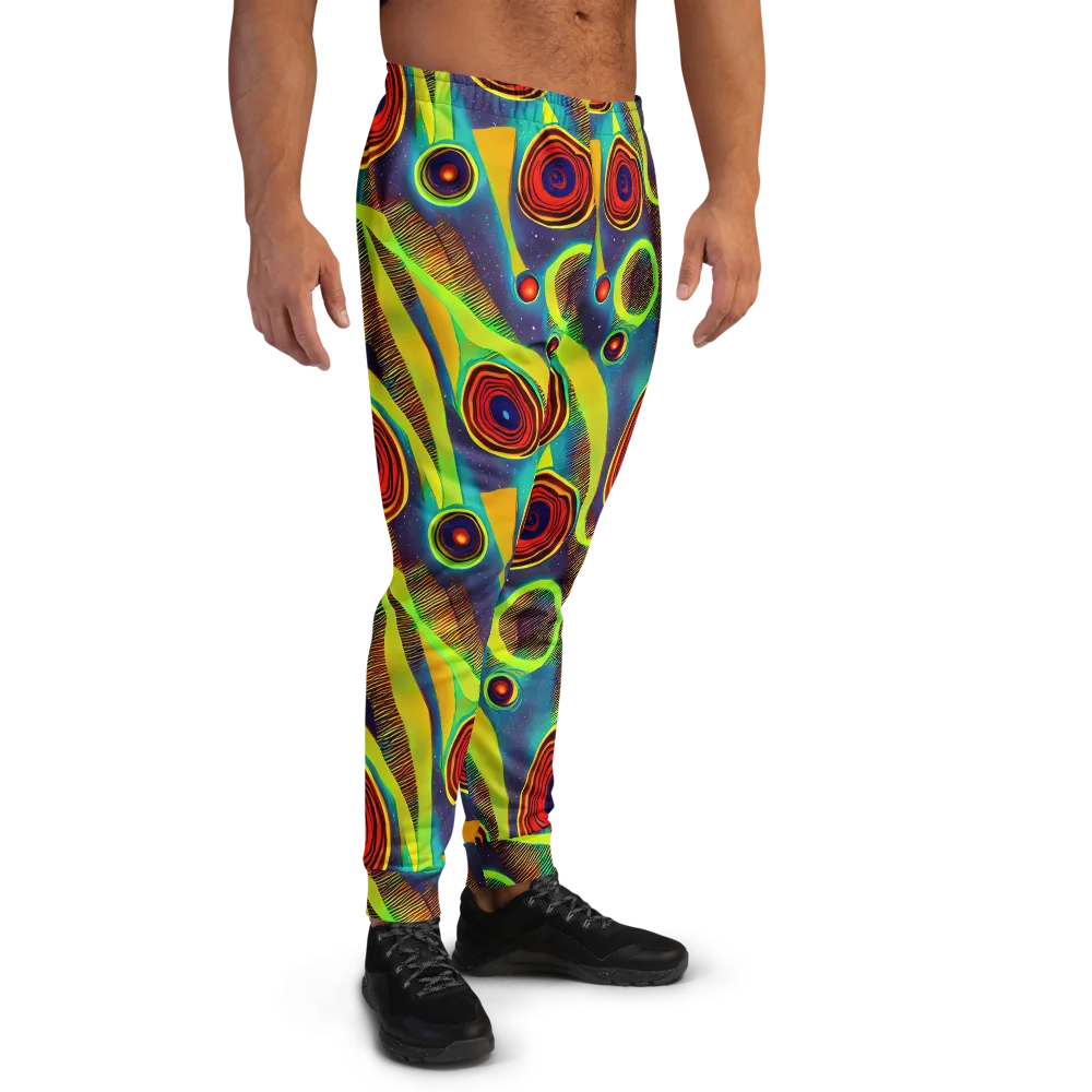 Galactic Pulse on Men's Joggers — Right