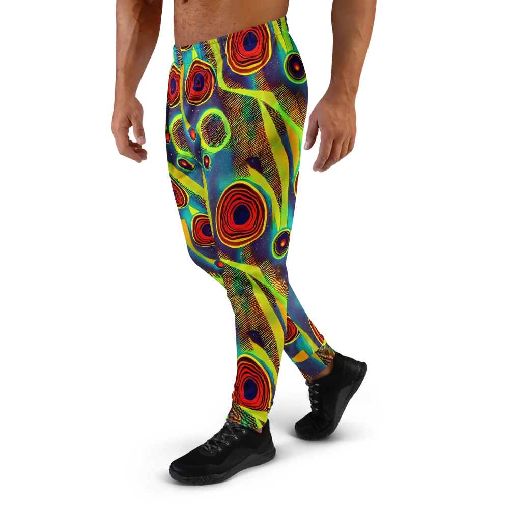 Galactic Pulse on Men's Joggers — Left