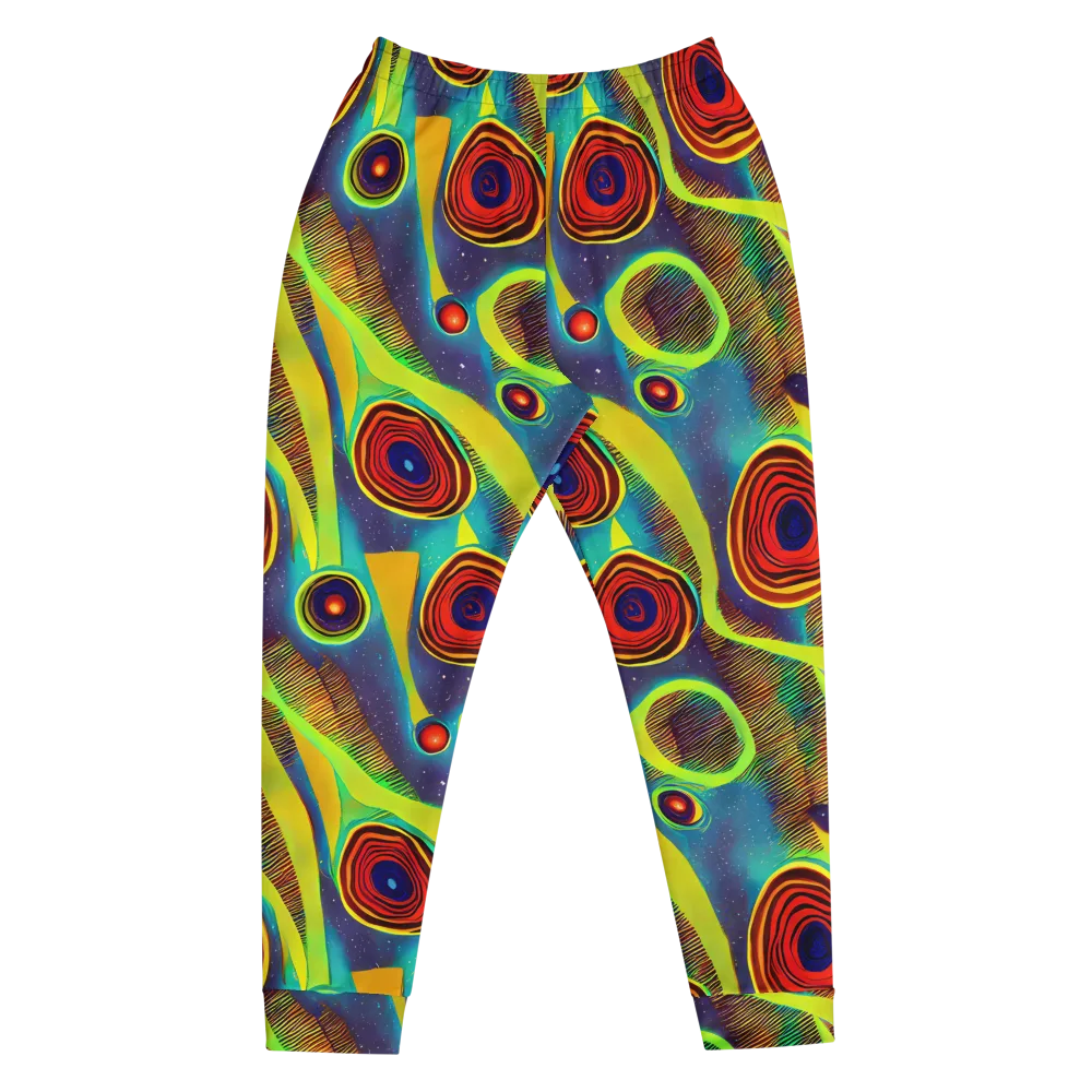 Galactic Pulse on Men's Joggers — Front