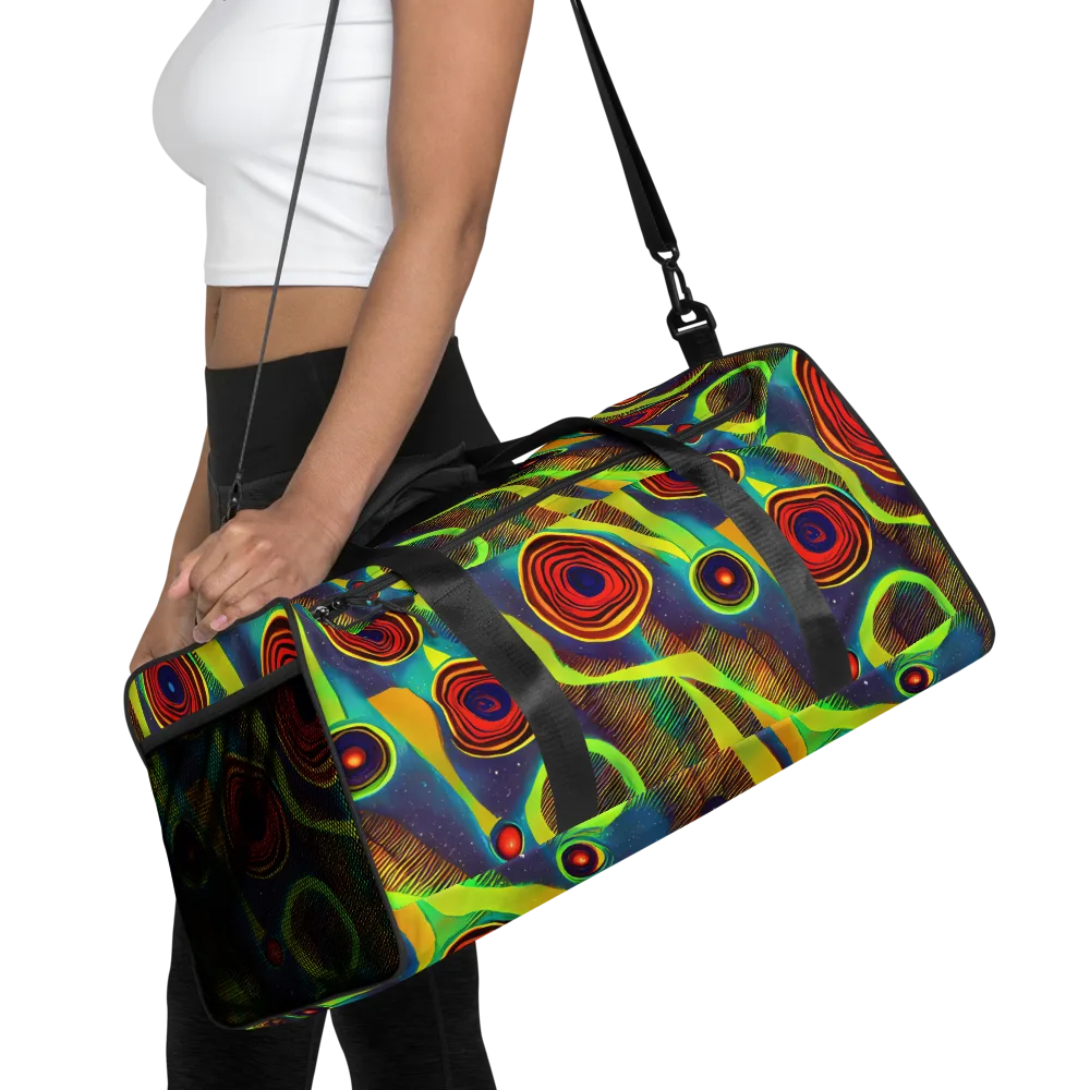 Galactic Pulse on Duffle Bag — Front