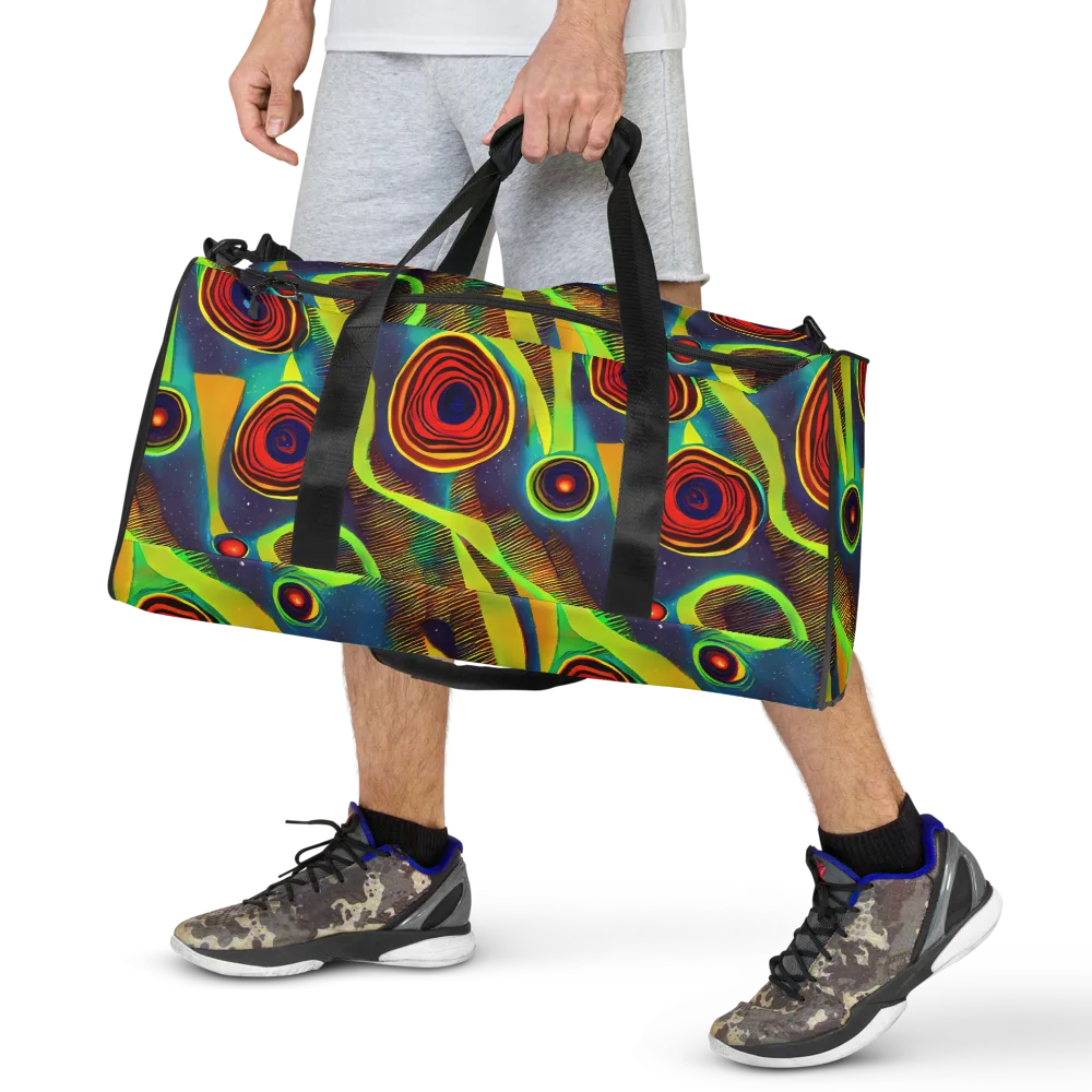 Galactic Pulse on Duffle Bag — Front