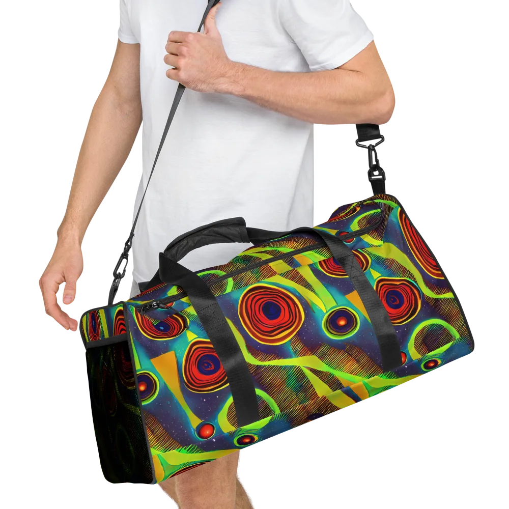 Galactic Pulse on Duffle Bag — Right Front