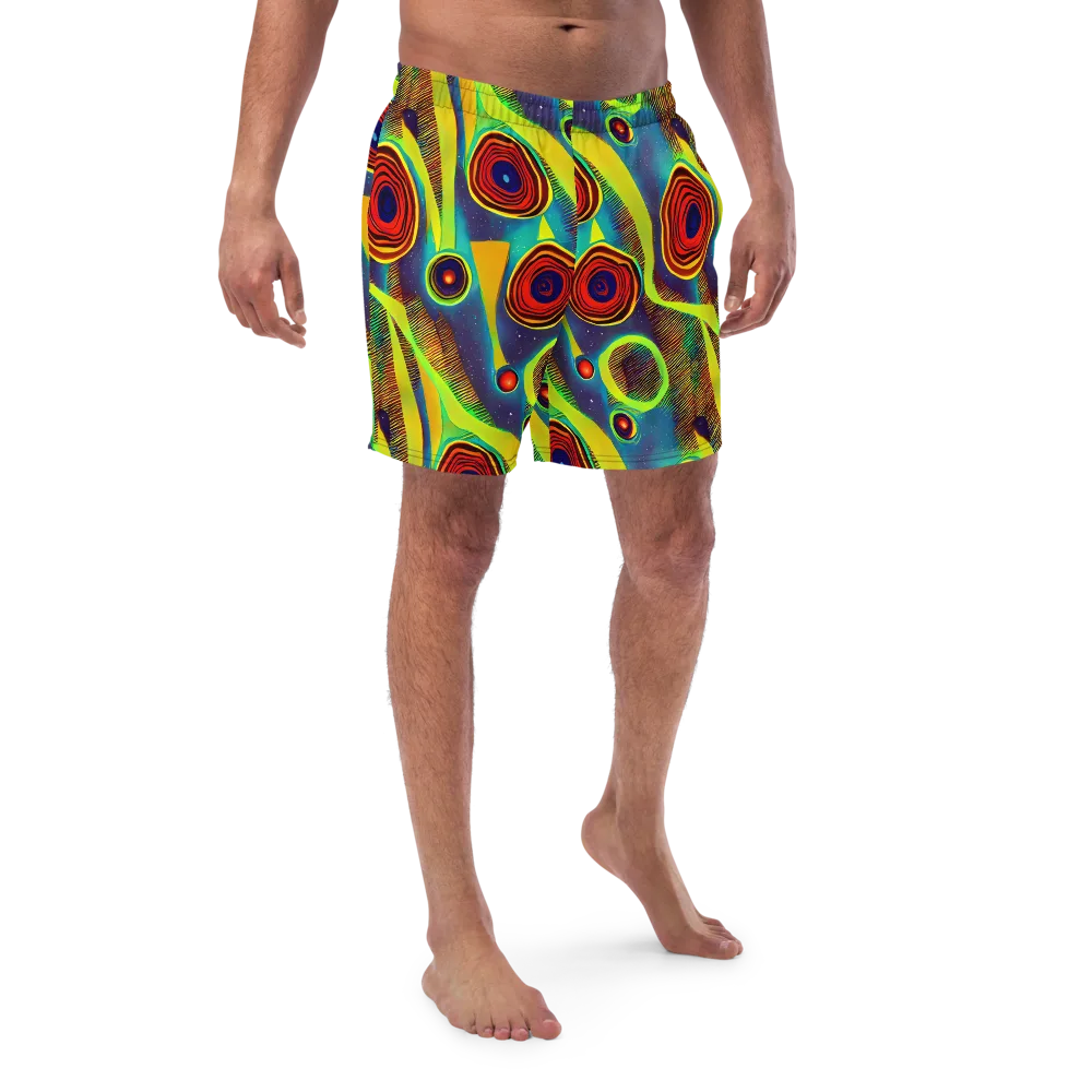 Galactic Pulse on Swim Trunks — Front