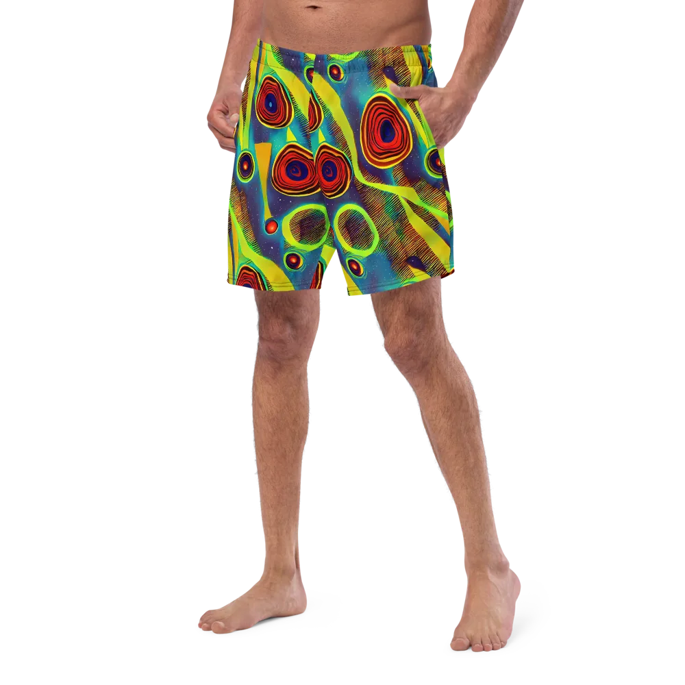 Galactic Pulse on Swim Trunks — Left Front