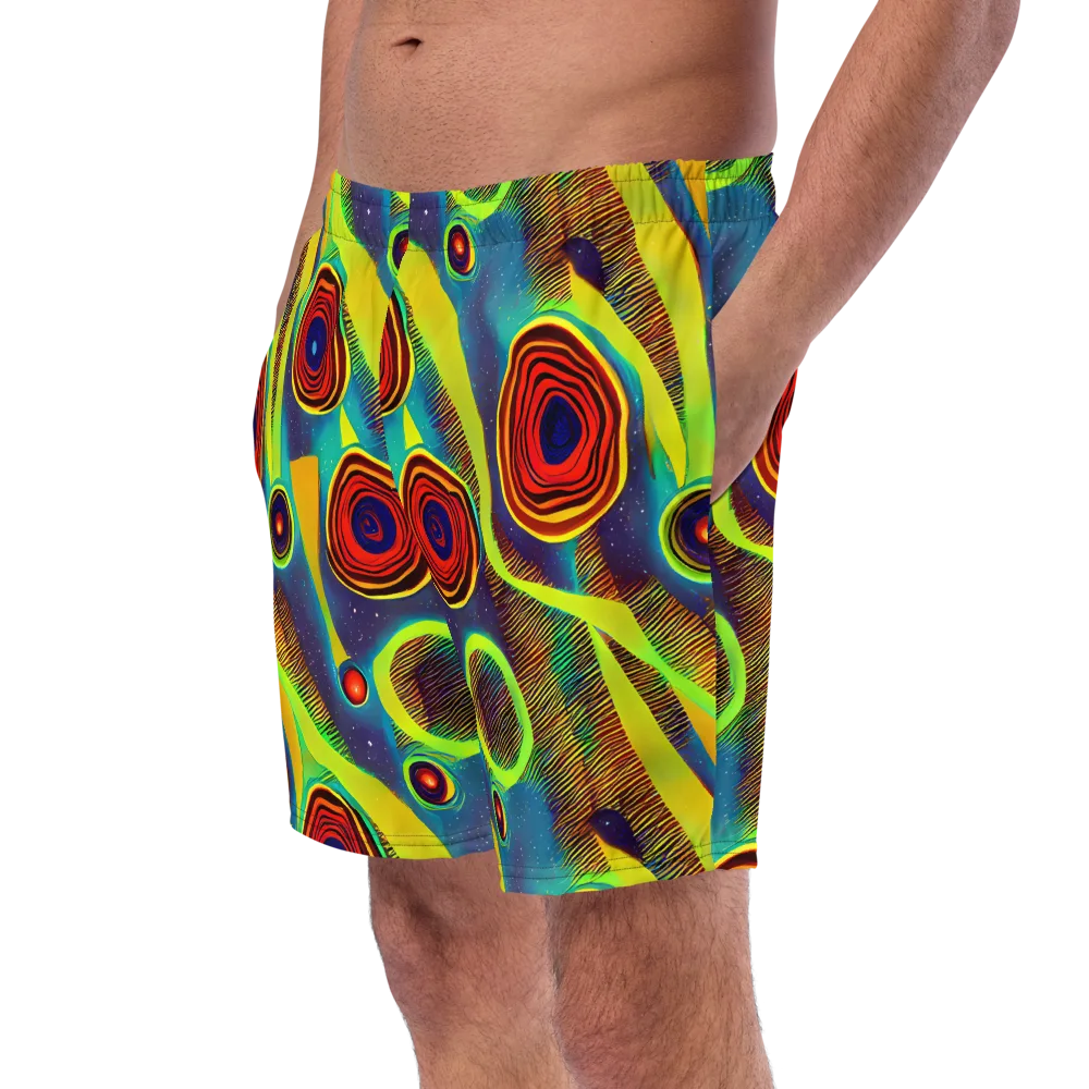 Galactic Pulse on Swim Trunks — Left Front