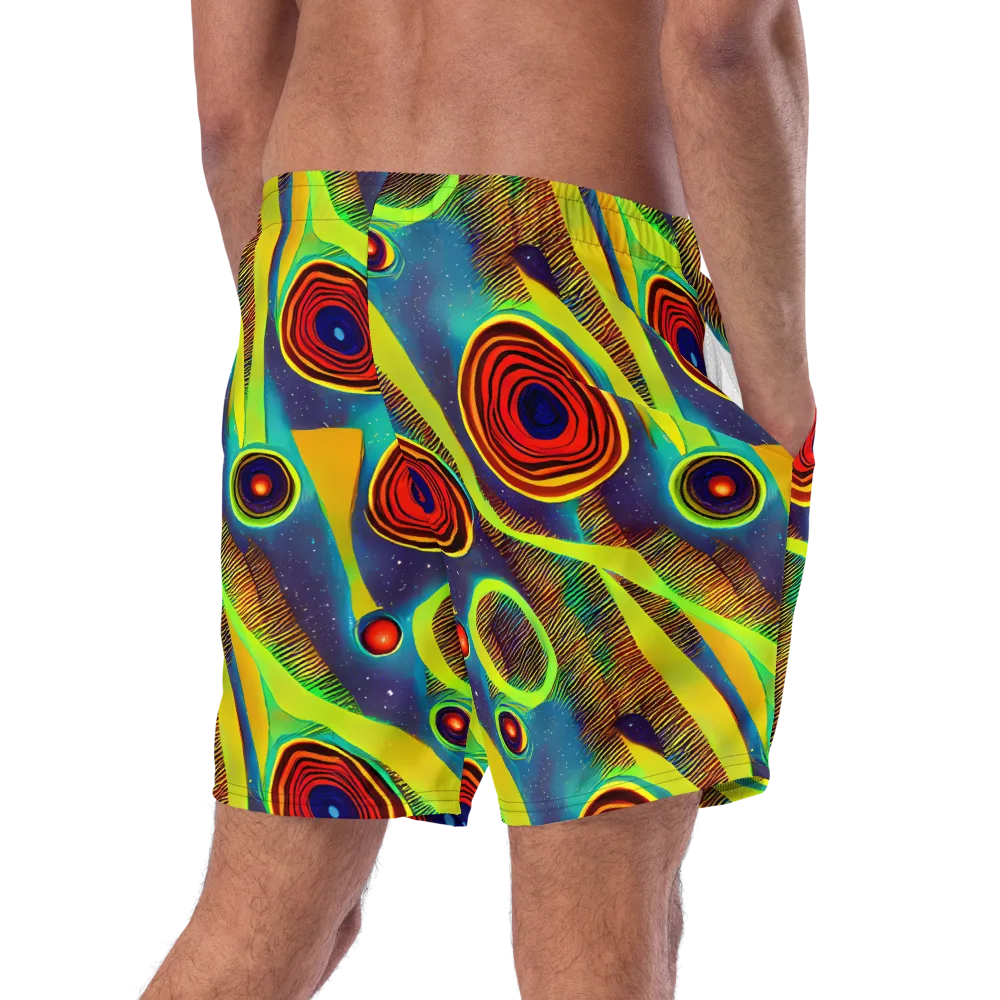 Galactic Pulse on Swim Trunks — Right Back