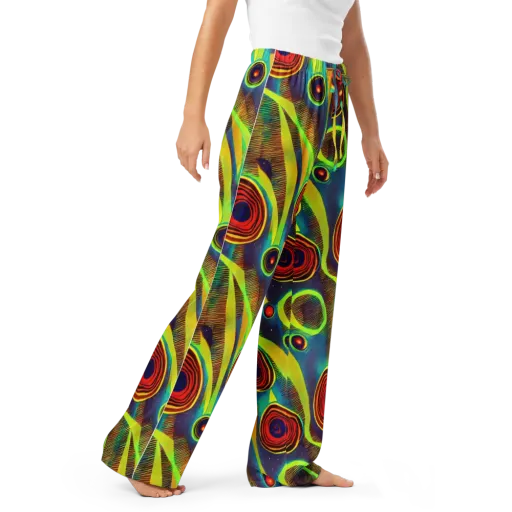Galactic Pulse on a Women's Pajama Pants