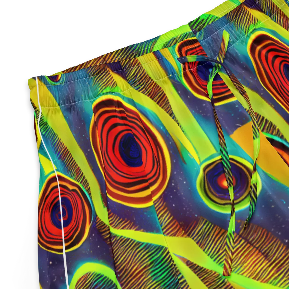 Galactic Pulse on Women's Pajama Shorts — Product details