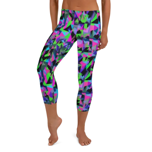 Ultraviolet Scatter on a Capri Leggings