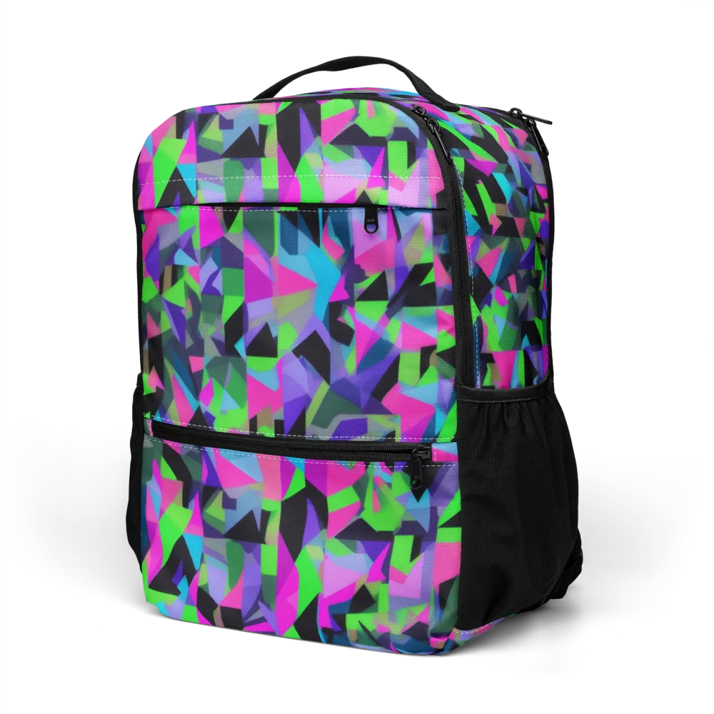 Ultraviolet Scatter on Utility Backpack — Left Front