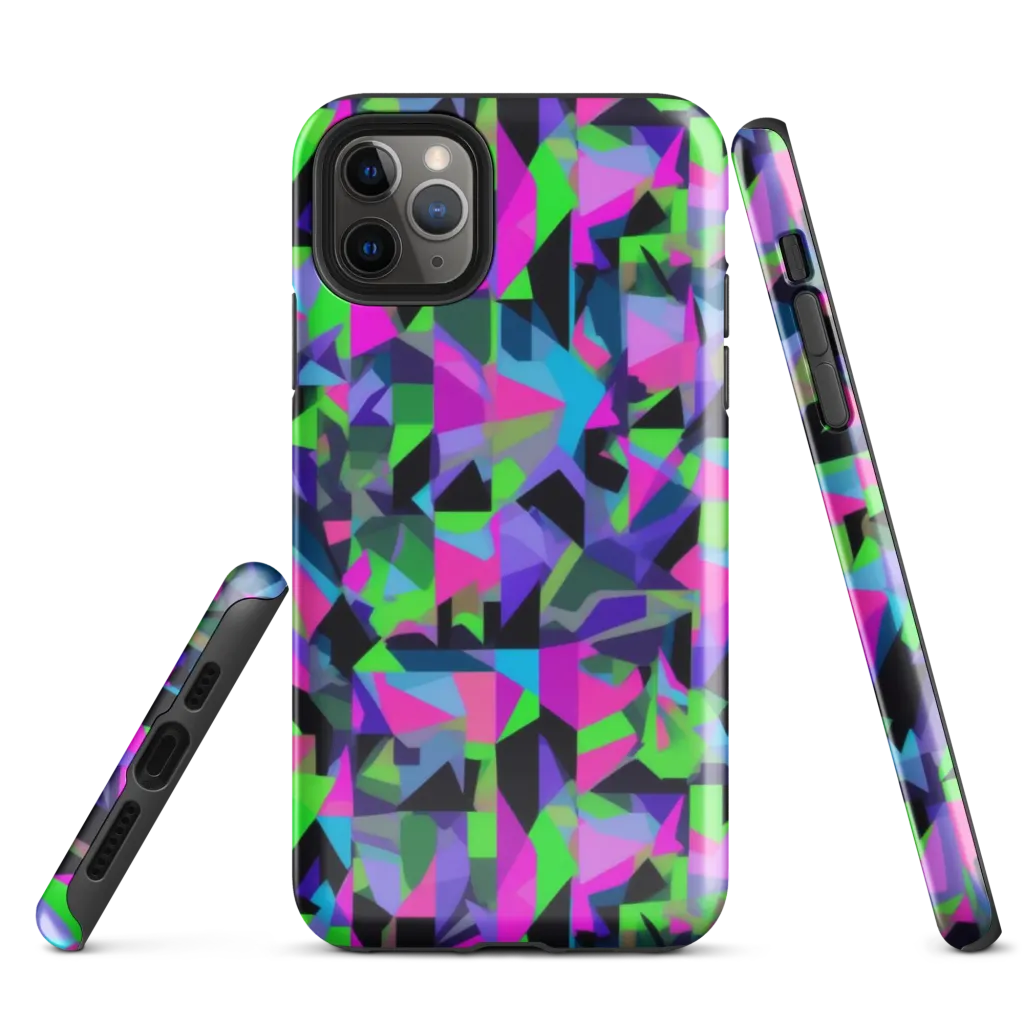 Ultraviolet Scatter on Tough Case for iPhone® — Front