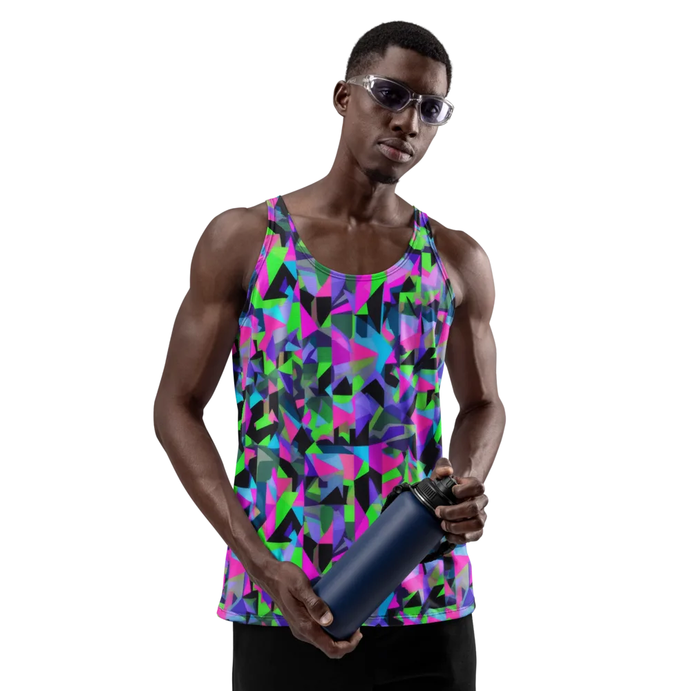Ultraviolet Scatter on Men's Tank Top — Front