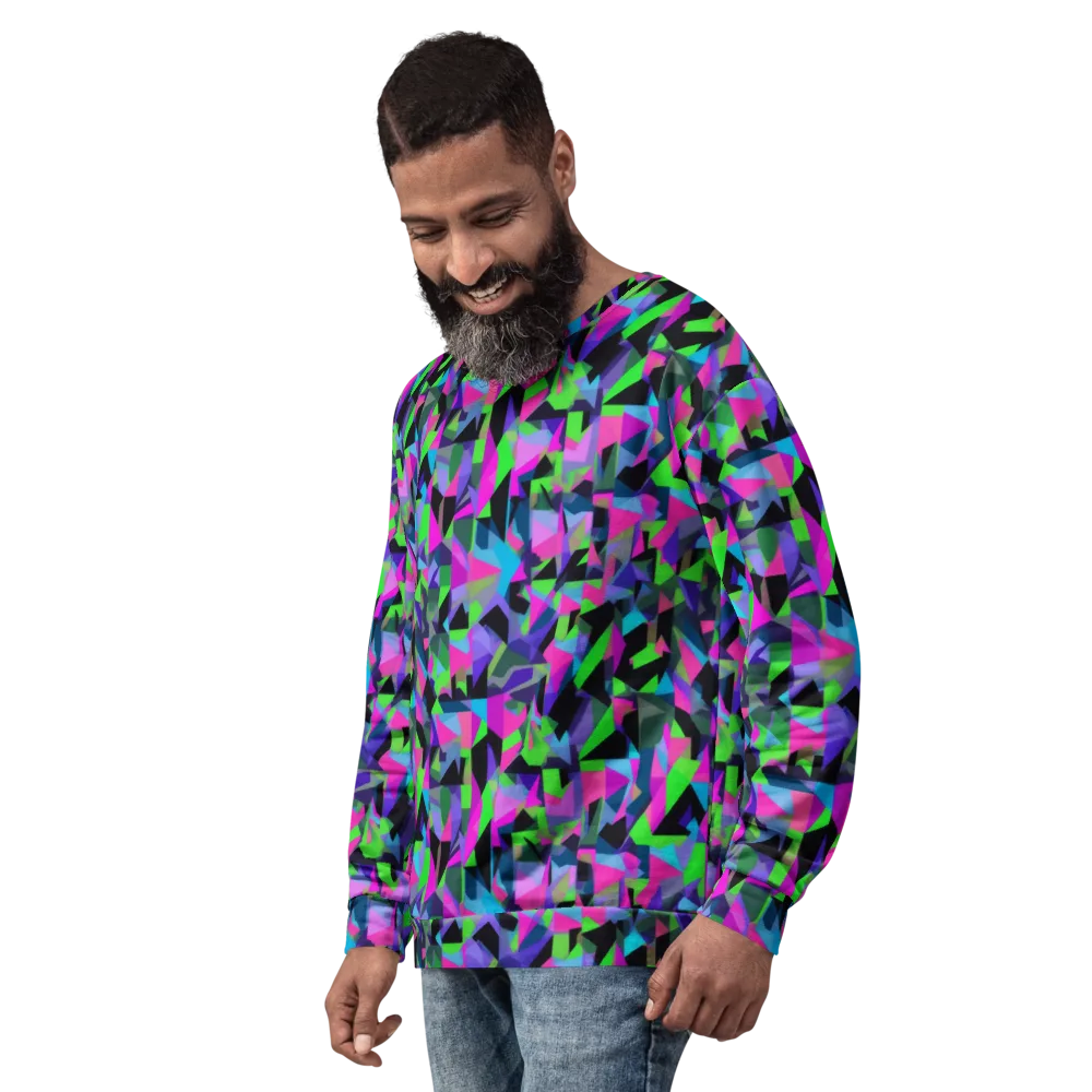 Ultraviolet Scatter on Sweatshirt — Left Front