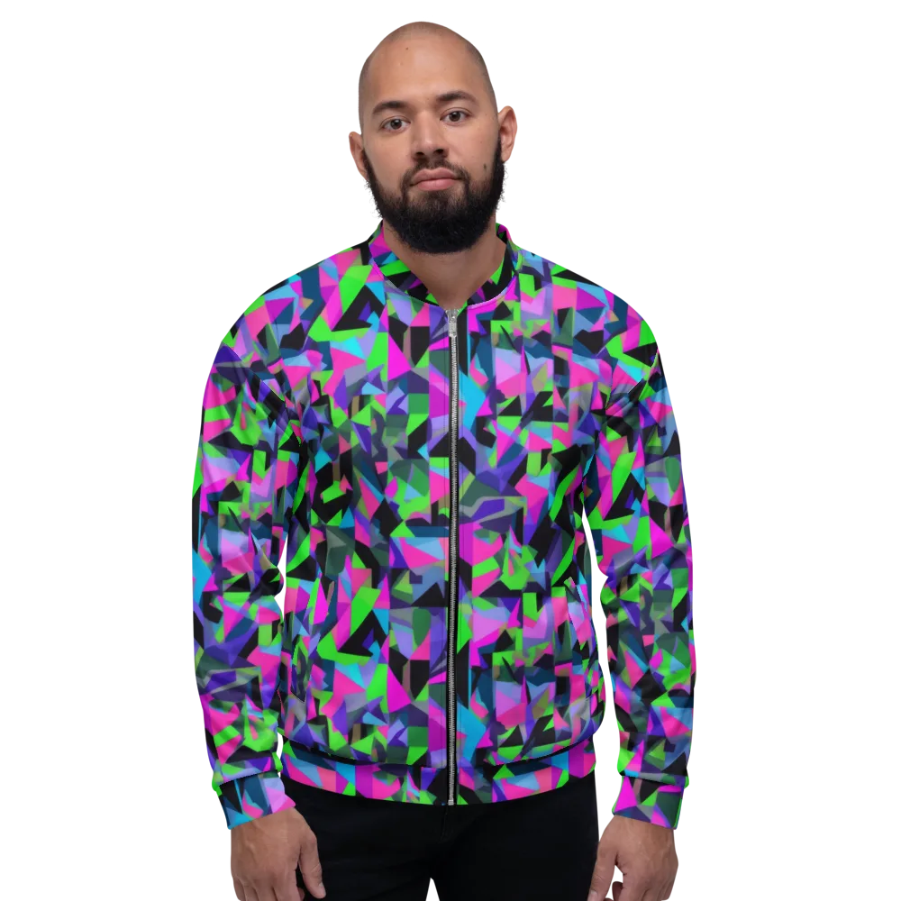 Ultraviolet Scatter on Bomber Jacket — Front