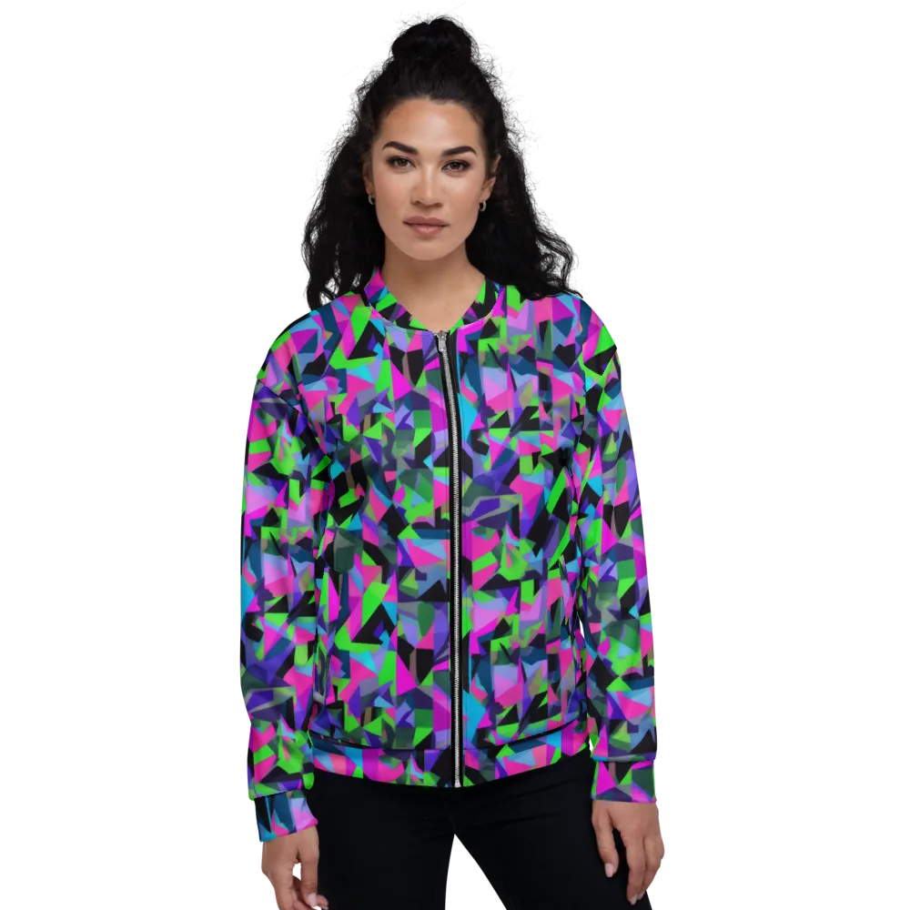 Ultraviolet Scatter on Bomber Jacket — Front