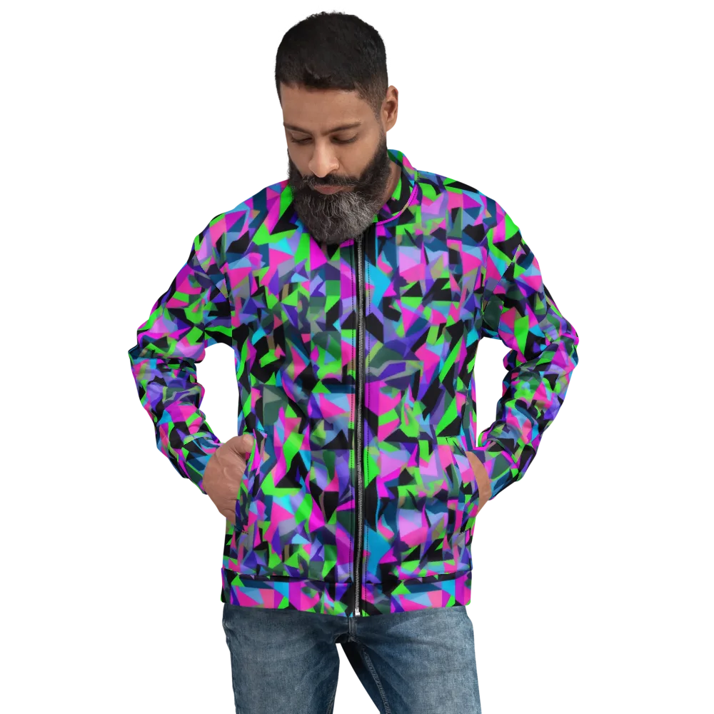 Ultraviolet Scatter on Bomber Jacket — Front