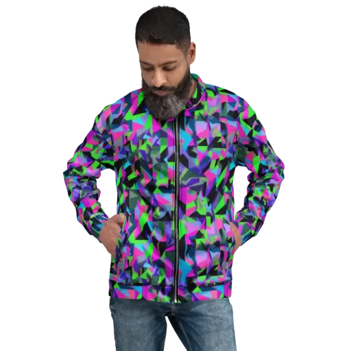 Ultraviolet Scatter on a Bomber Jacket