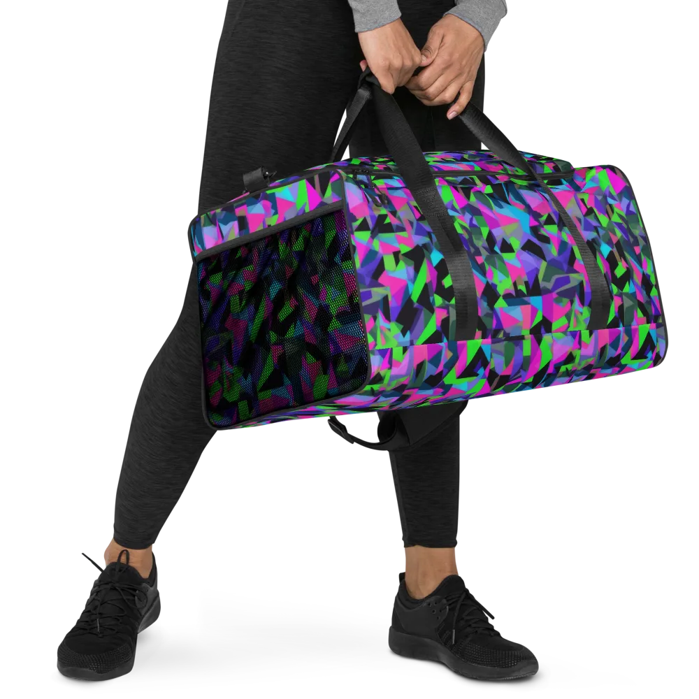 Ultraviolet Scatter on Duffle Bag — Right Front