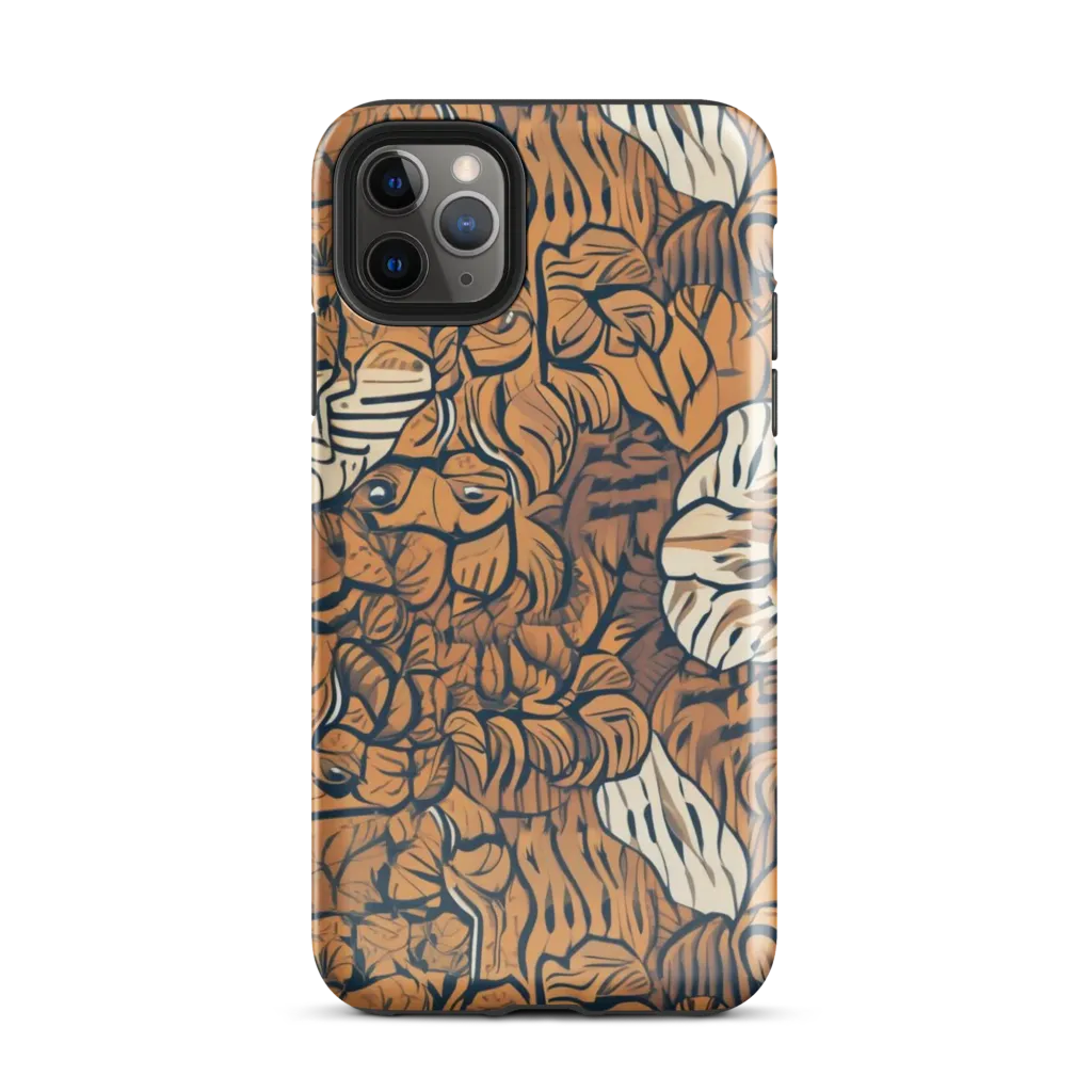 Terracotta Menagerie on Tough Case for iPhone® — Front