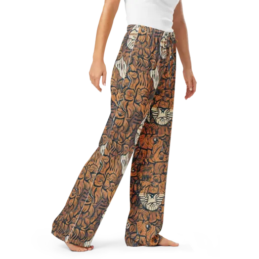 Terracotta Menagerie on a Women's Pajama Pants
