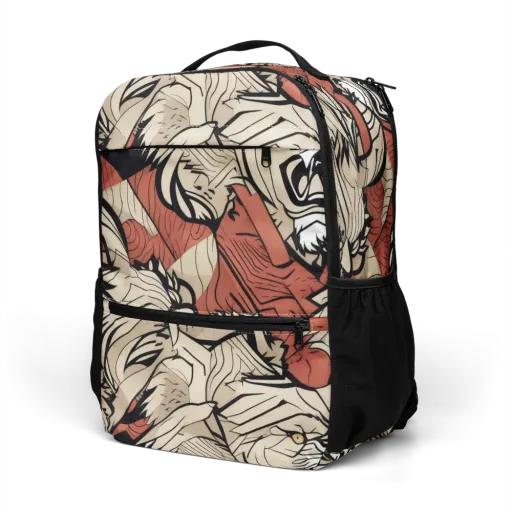 Lion’s Frequency on a Utility Backpack