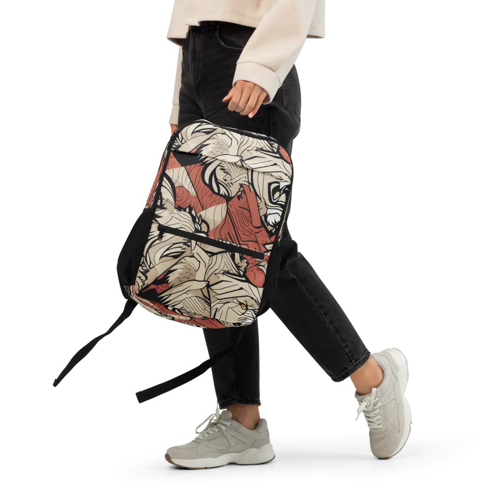 Lion’s Frequency on Utility Backpack — Front