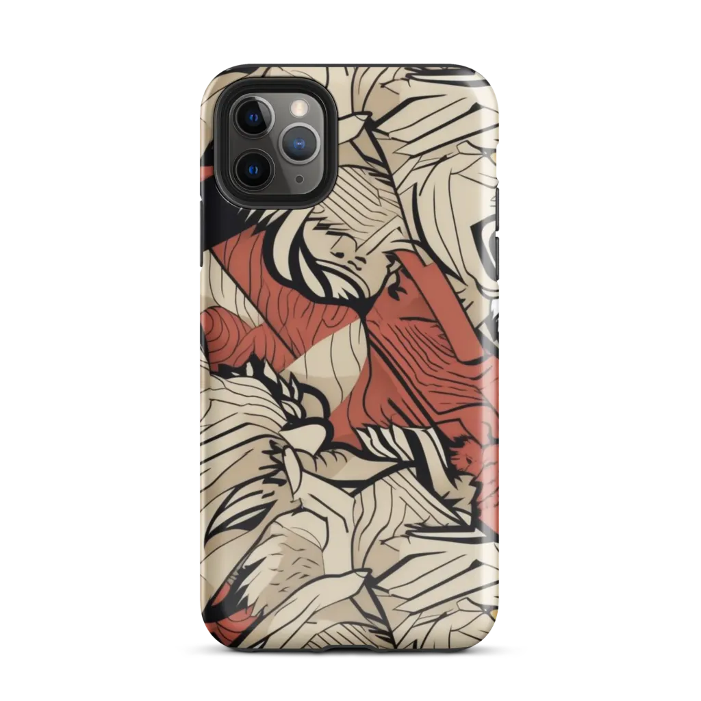 Lion’s Frequency on Tough Case for iPhone® — Front