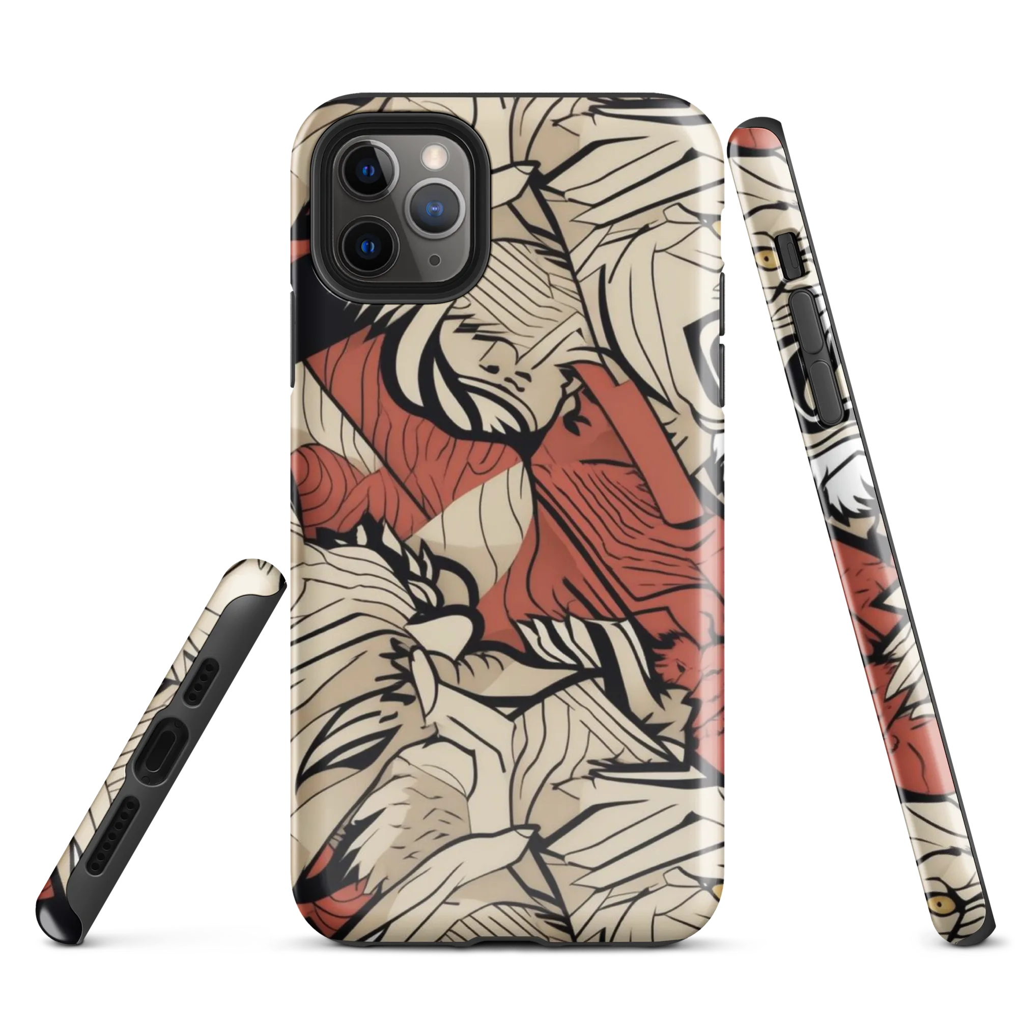 Lion’s Frequency on Tough Case for iPhone® — Front