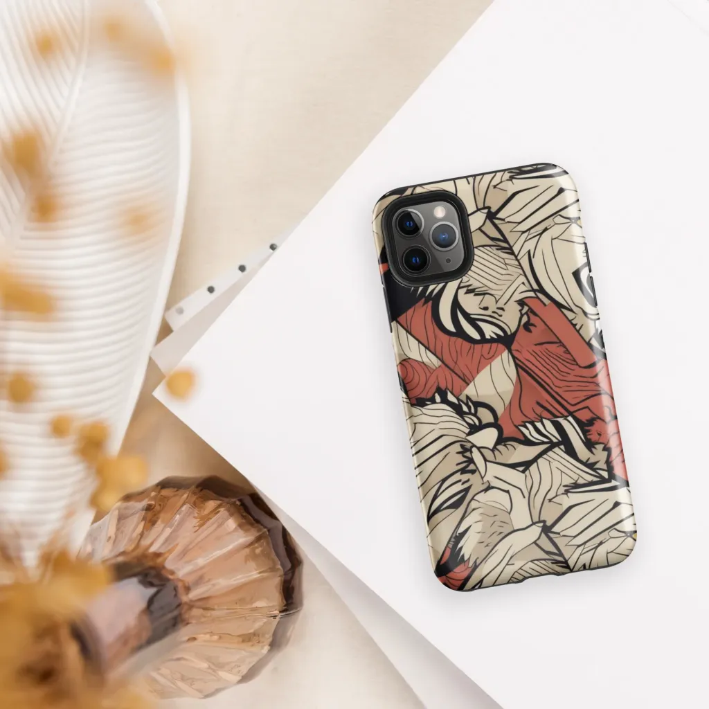 Lion’s Frequency on Tough Case for iPhone® — Front