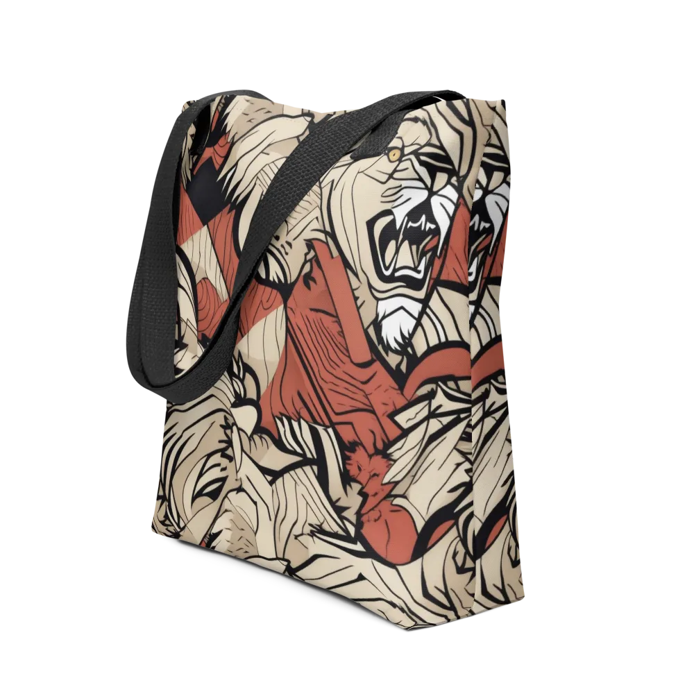 Lion’s Frequency on Tote Bag — Front