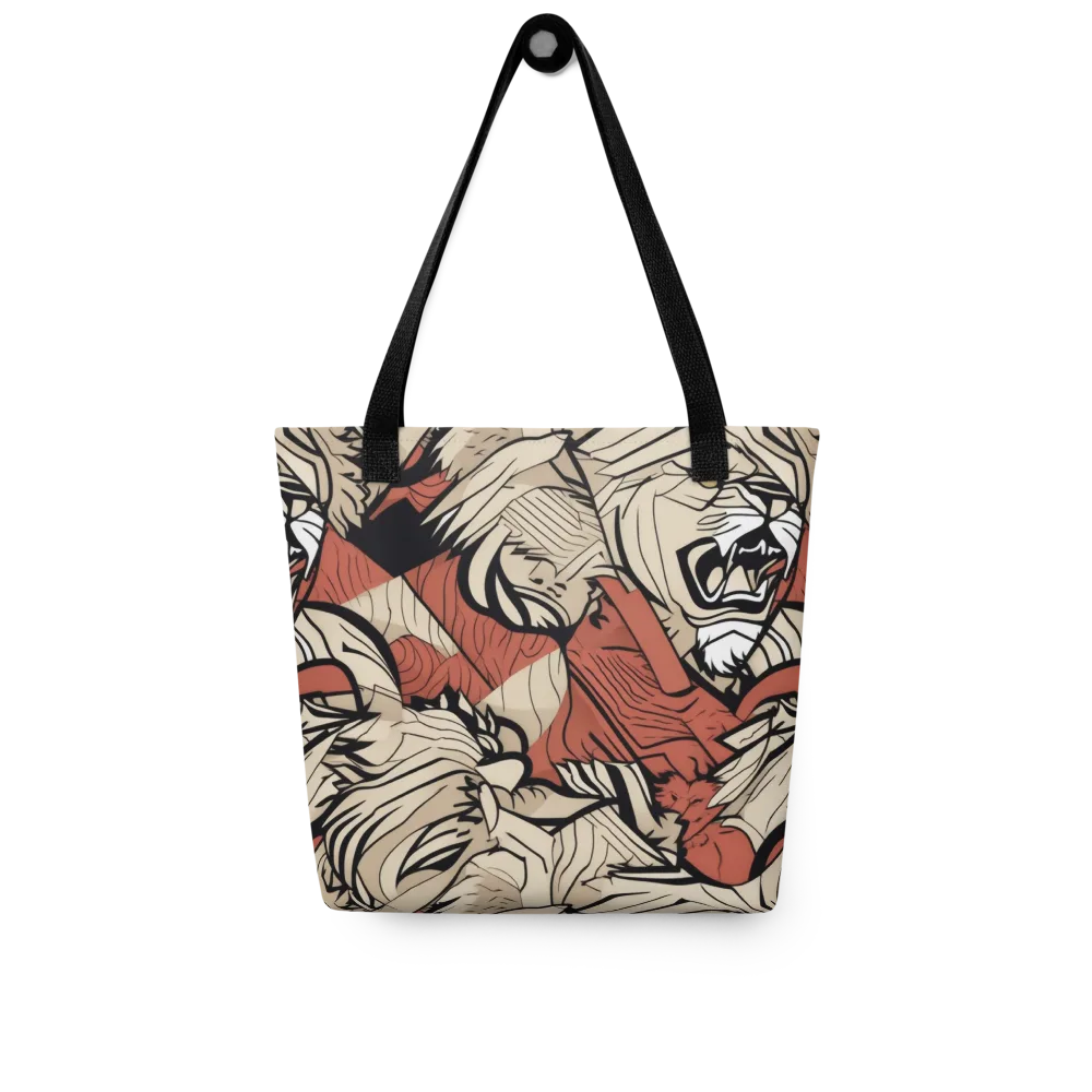 Lion’s Frequency on Tote Bag — Front