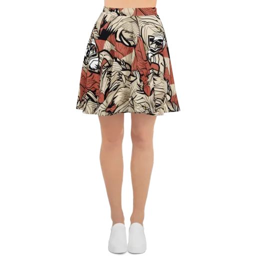 Lion’s Frequency on a Skater Skirt