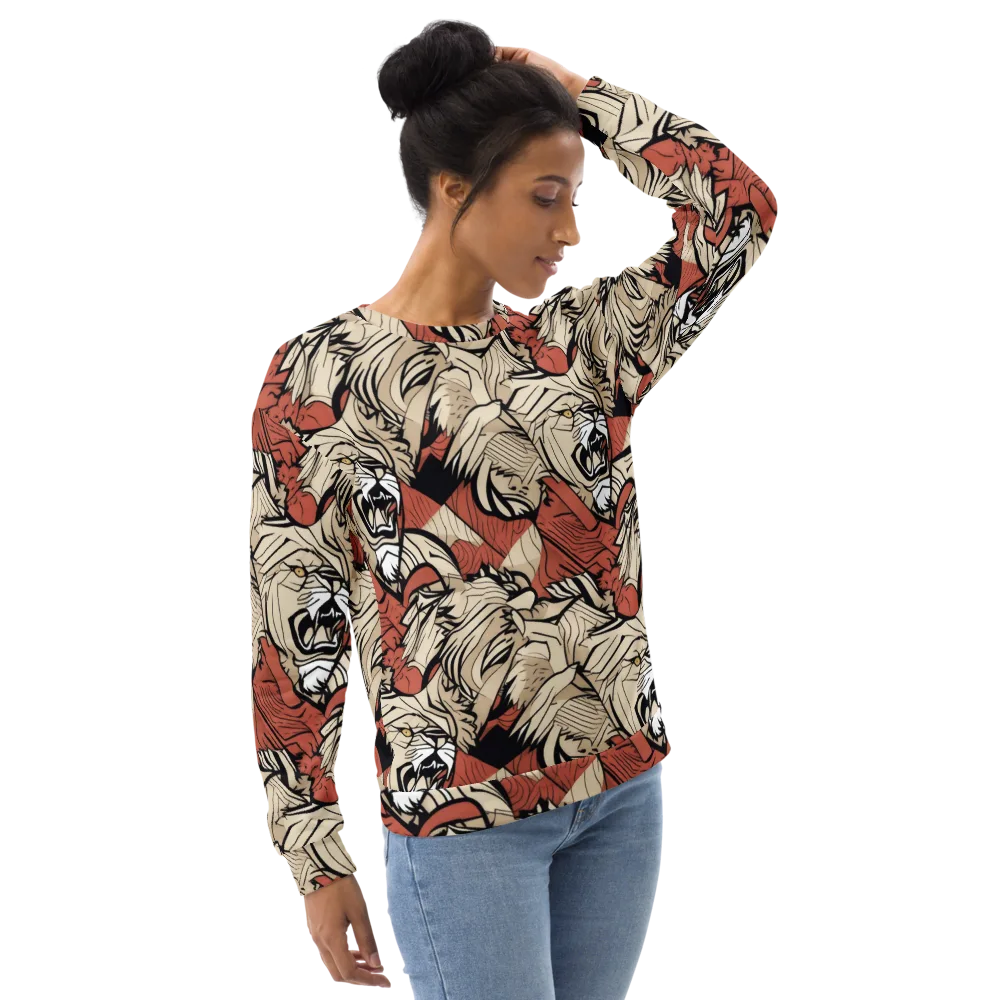 Lion’s Frequency on Sweatshirt — Right Front