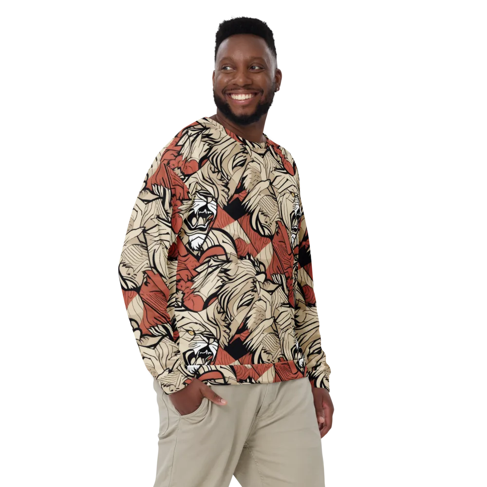 Lion’s Frequency on Sweatshirt — Front