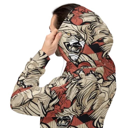 Lion’s Frequency on Hoodie