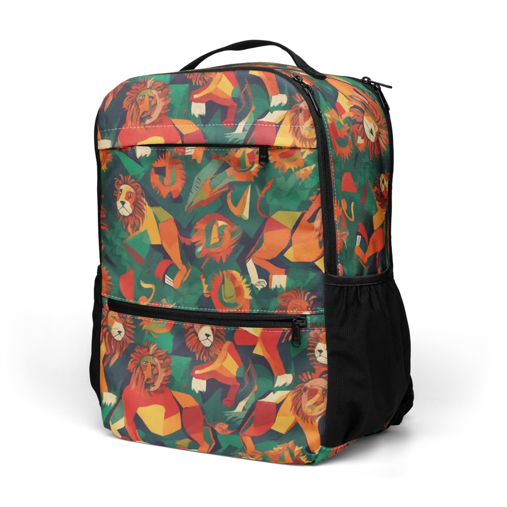 Lionheart Parade on Utility Backpack — Left Front