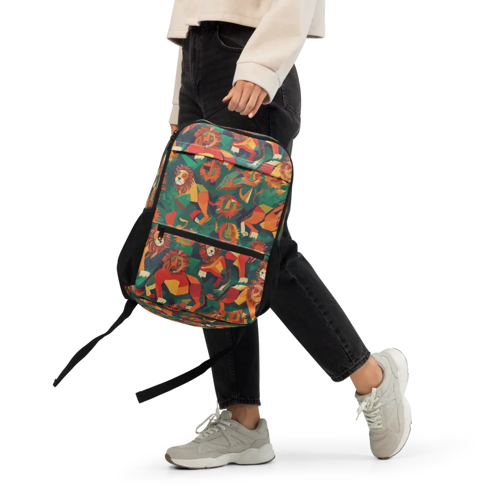 Lionheart Parade on Utility Backpack — Front