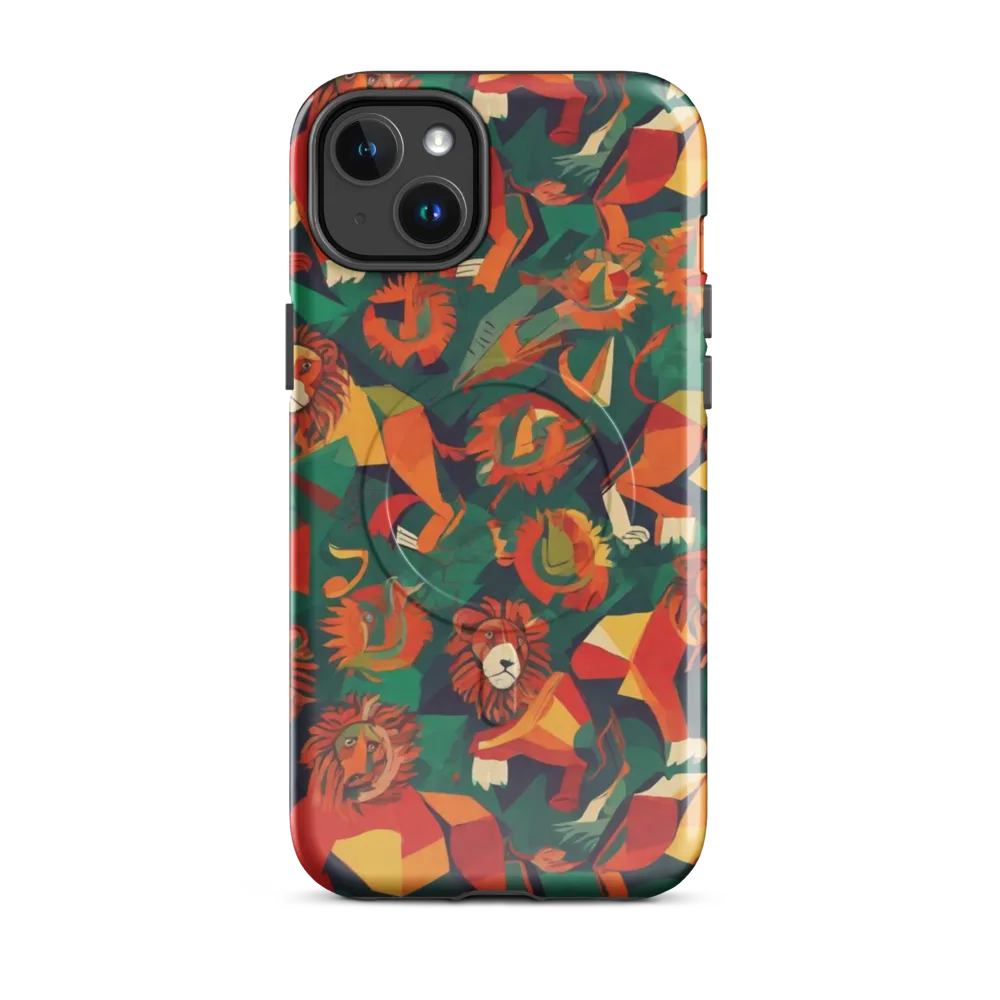 Lionheart Parade on MagSafe Tough Case for iPhone® — Front