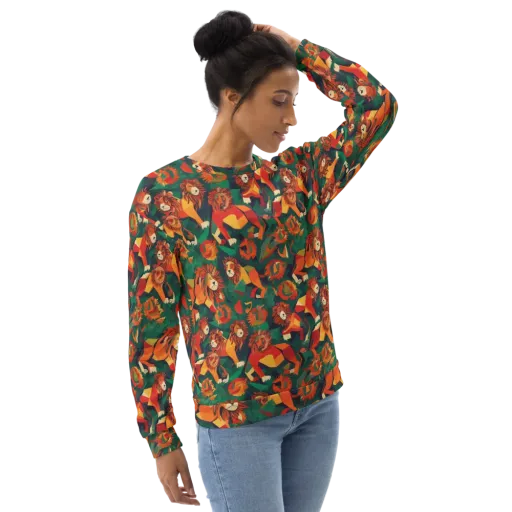 Lionheart Parade on a Sweatshirt