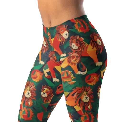 Lionheart Parade on a Leggings